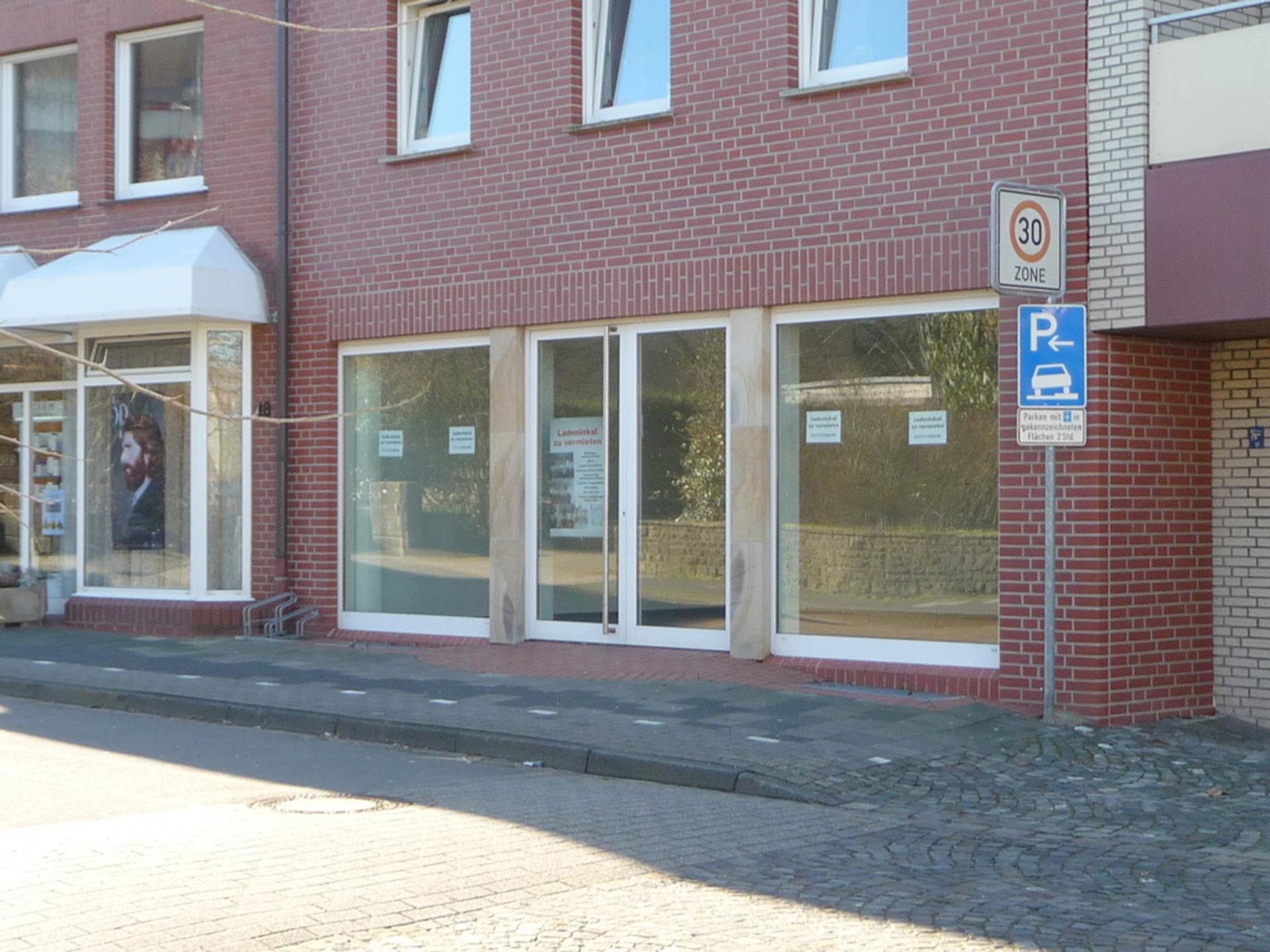 Geräumiges Ladenlokal in Mettingen